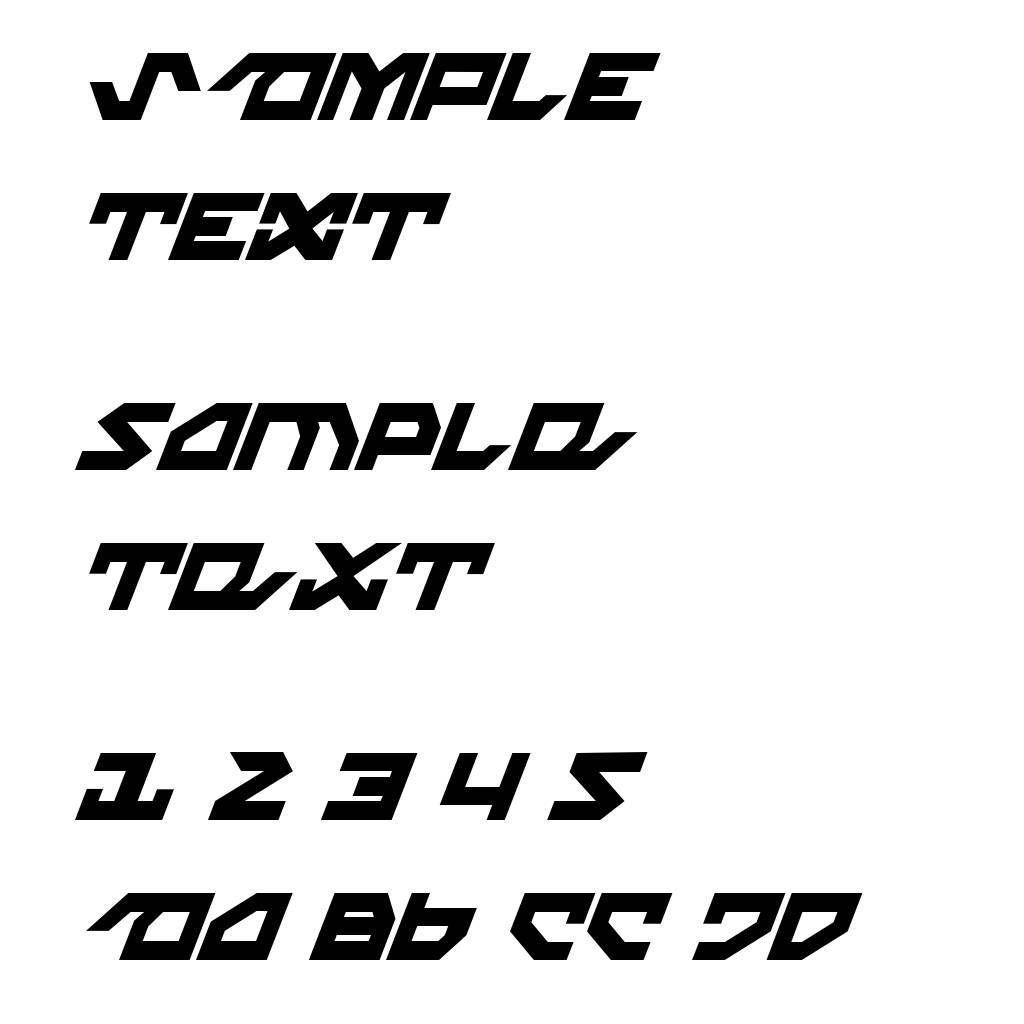 Nightrunner Extra-Condensed Italic