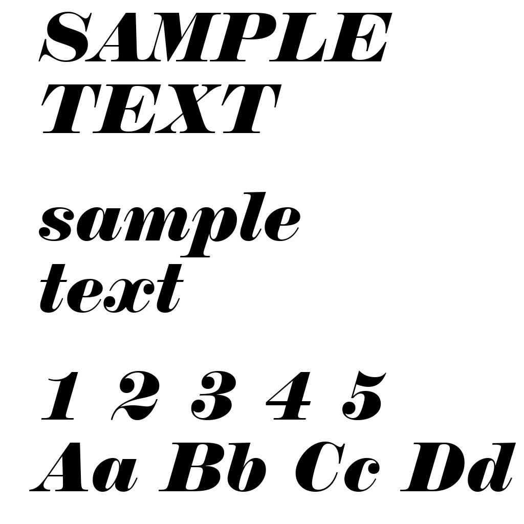 Normande Italic BT