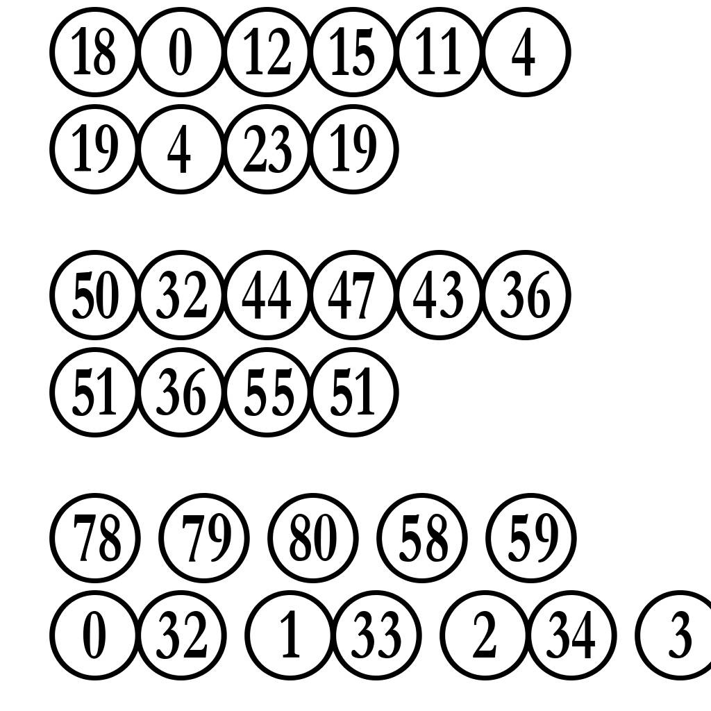 Numberpile Reversed
