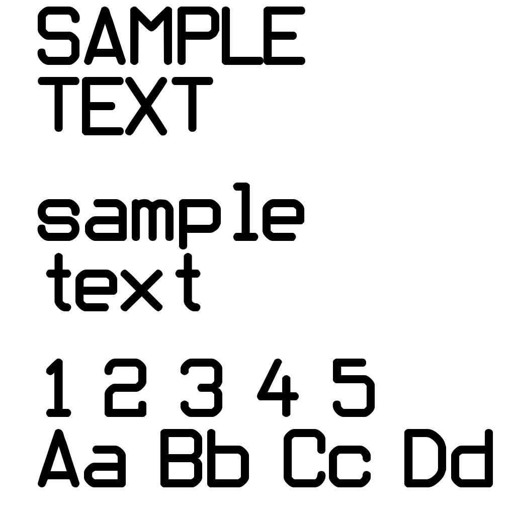 Oblivious font