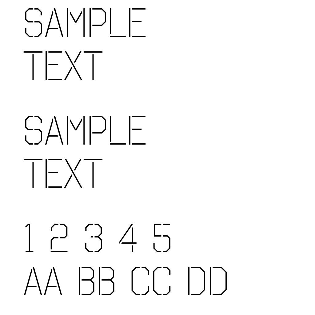 Octin Stencil Lt