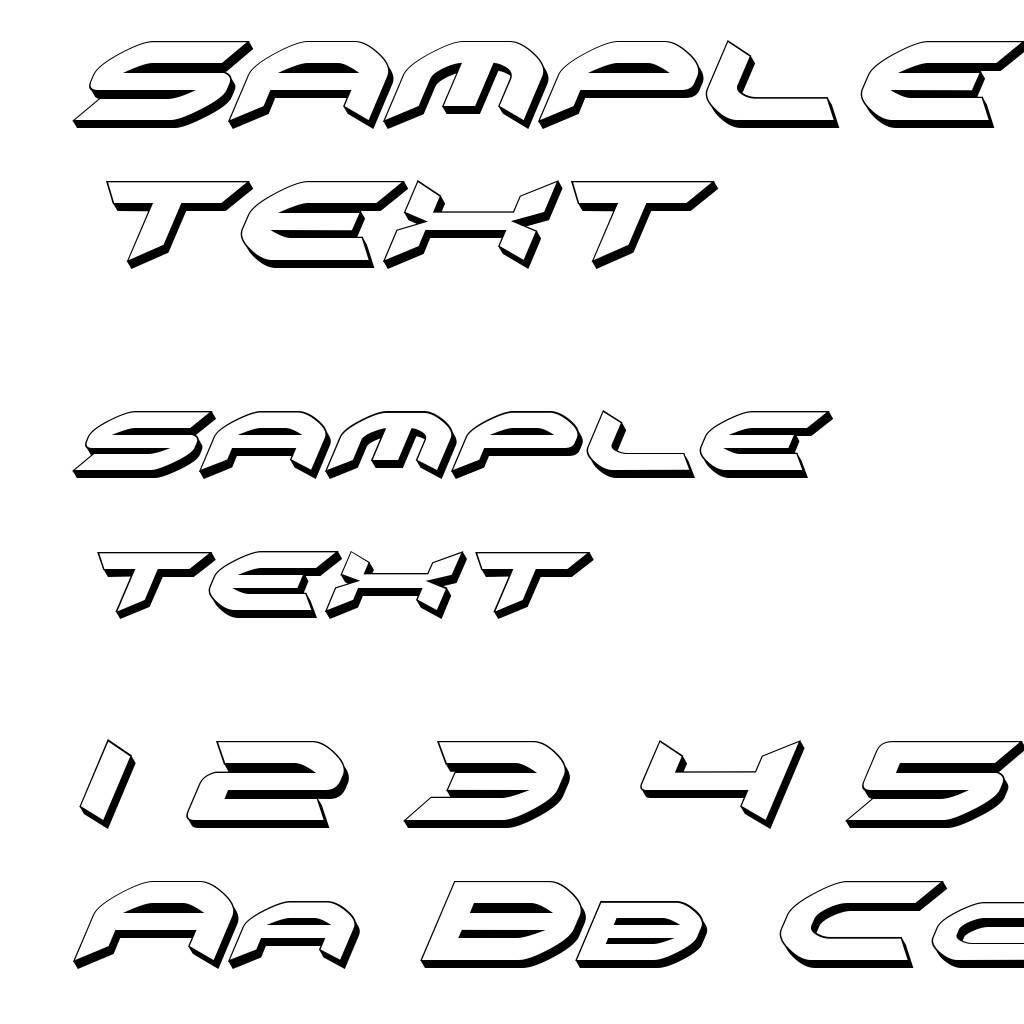 Omni Girl 3D Italic