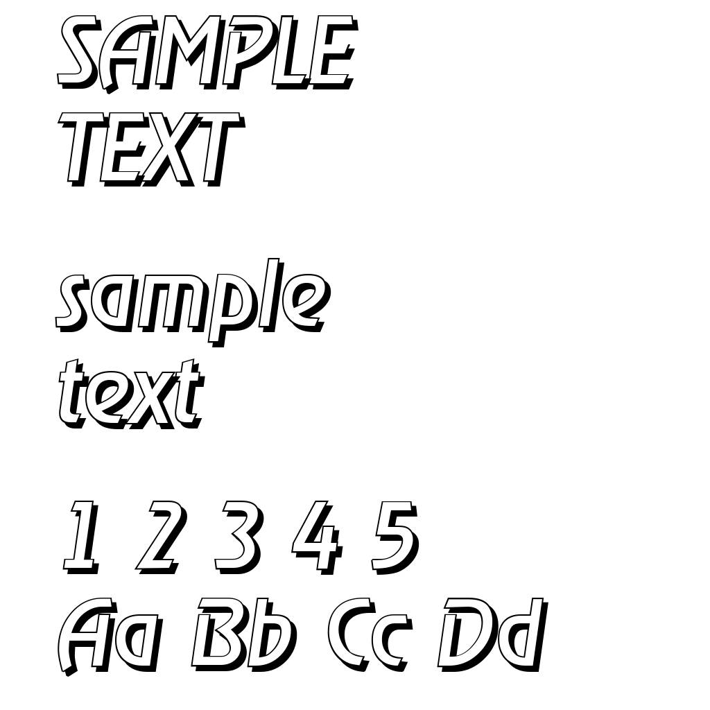 OnStageShadow-Italic