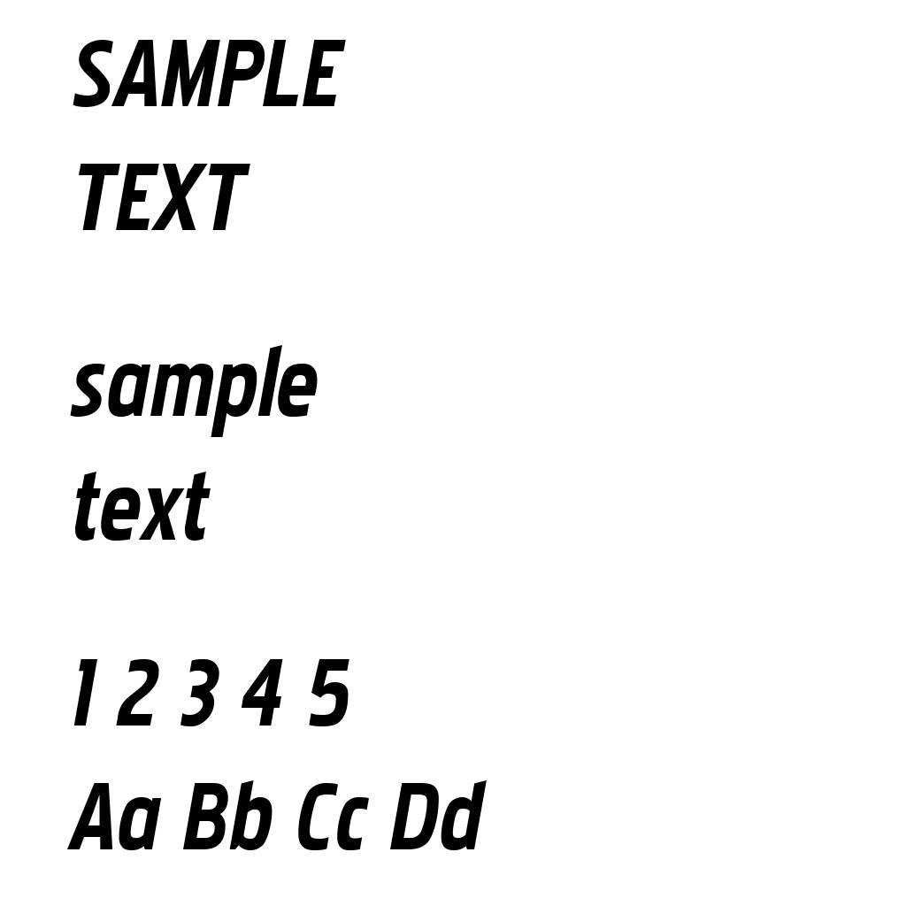 Pakenham Bold Italic
