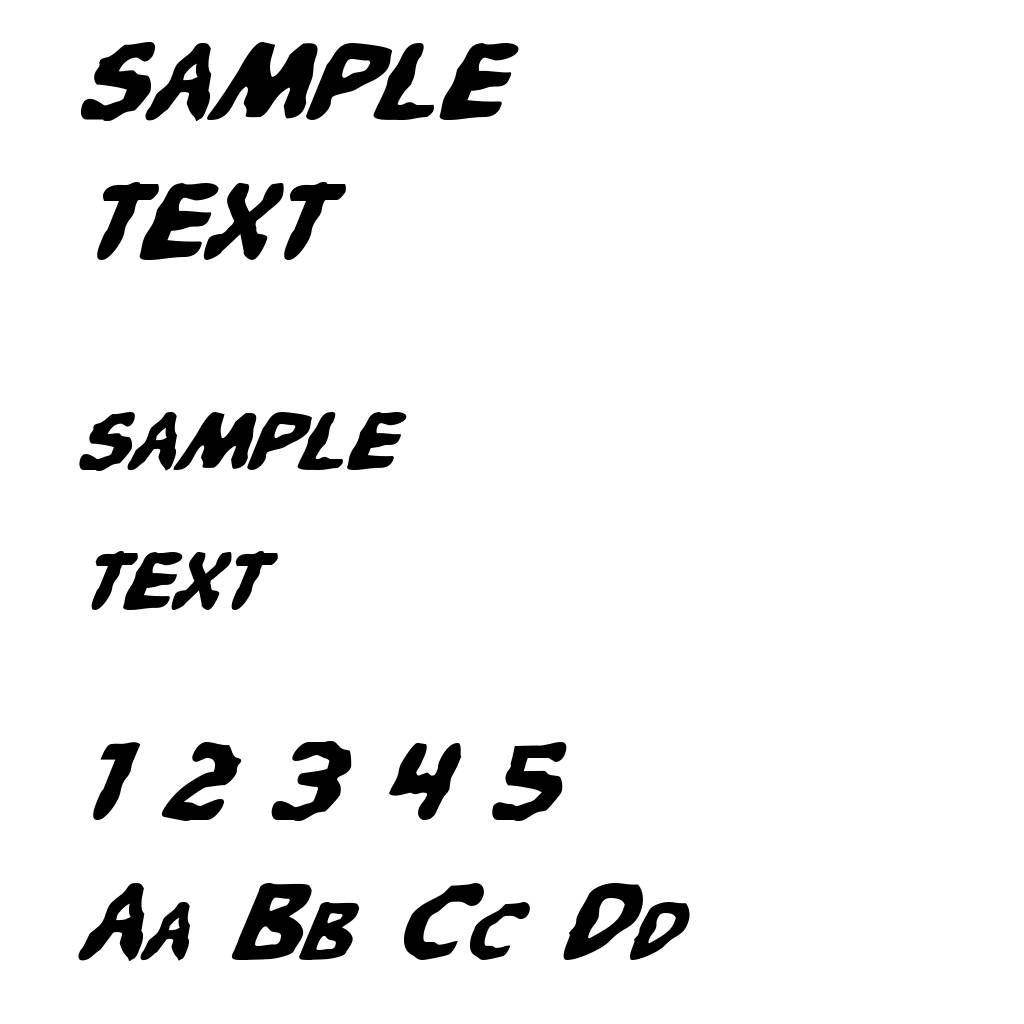 Pandemonious Puffery Italic