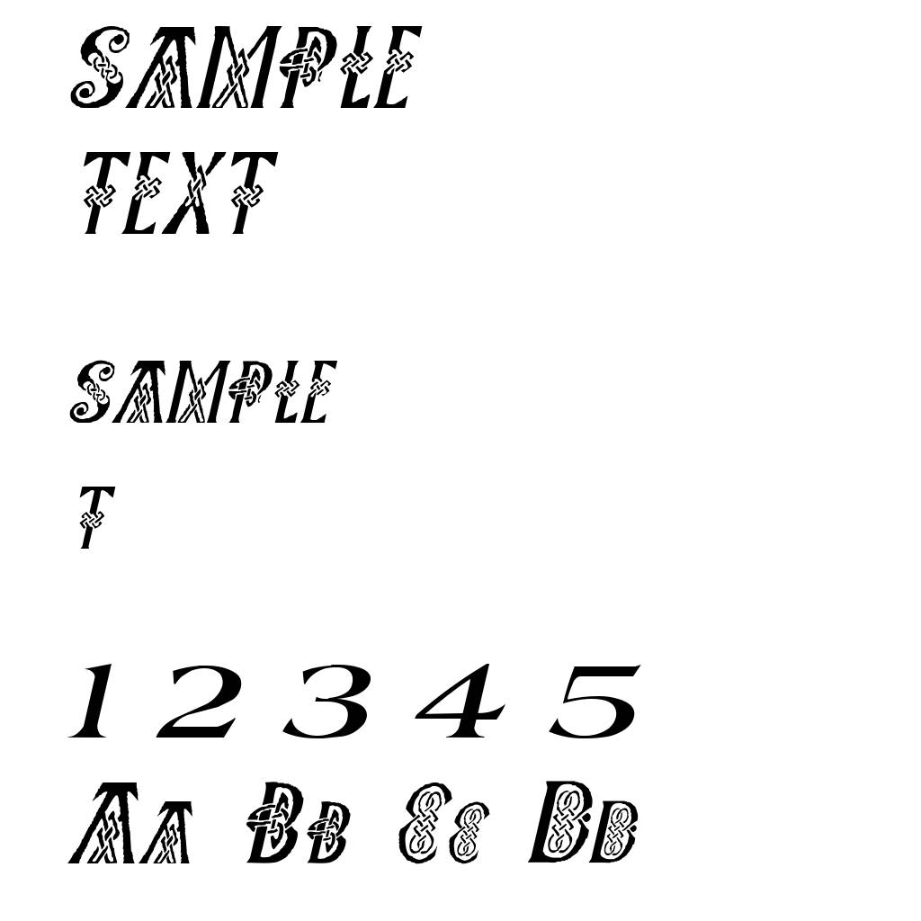 Pee's Celtic Italic