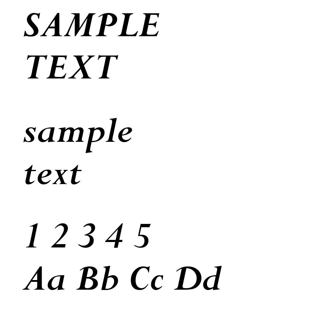 Perpetua Bold Italic