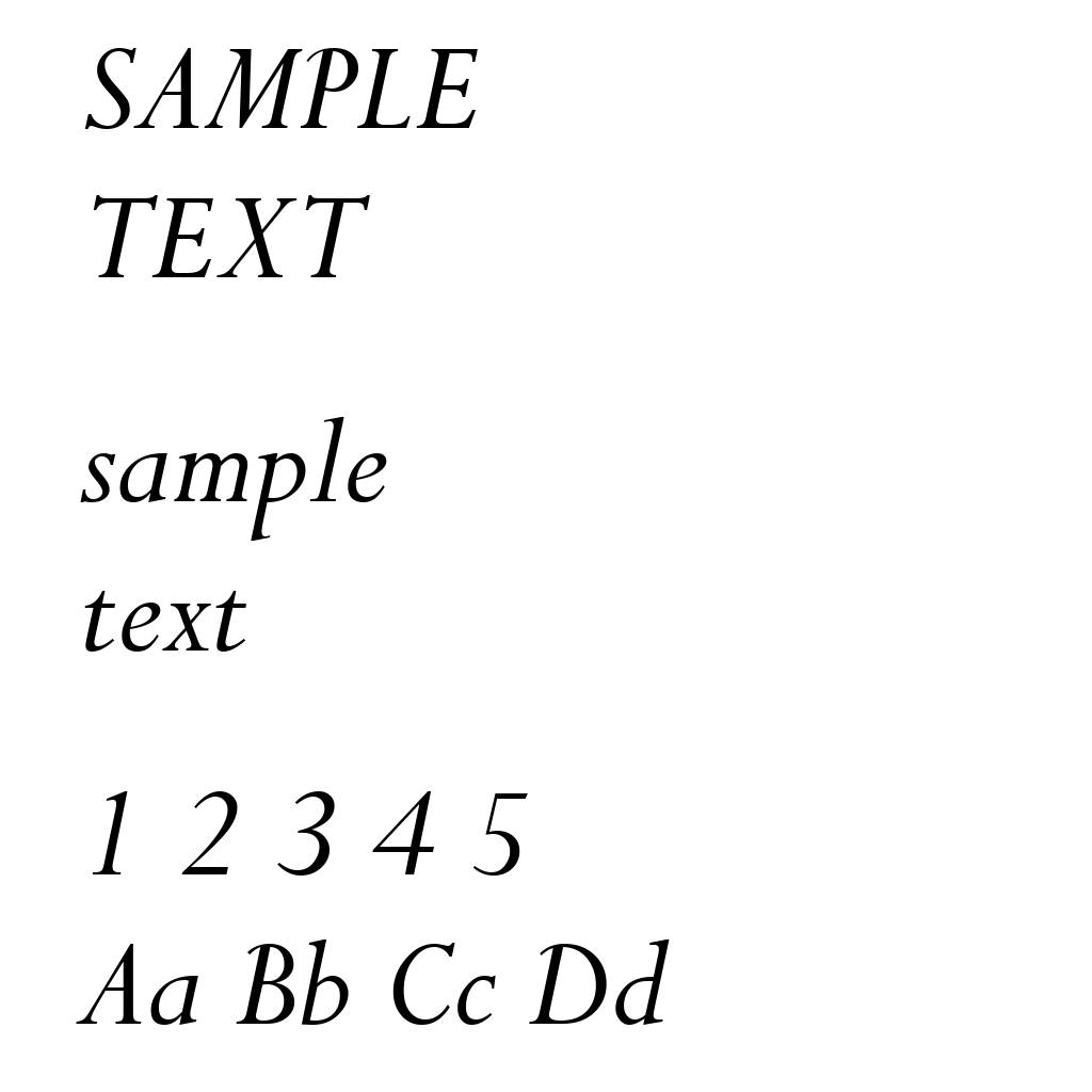 Perpetua Italic