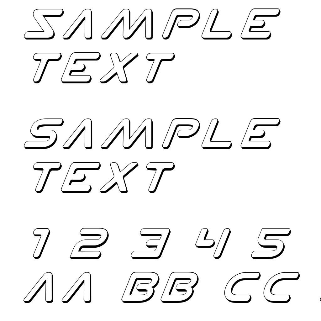 Planet N Shadow Italic