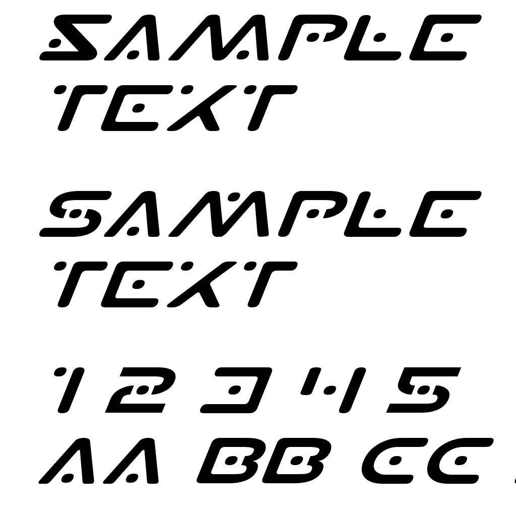 Planet S Expanded Italic