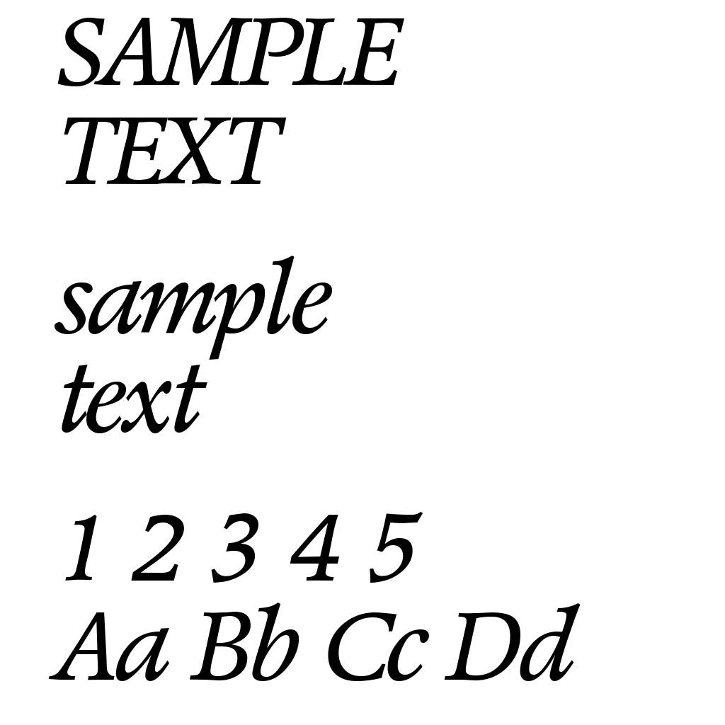 PoemPopular-Italic