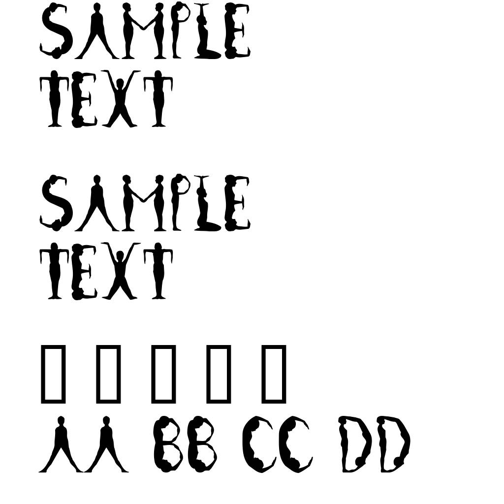 Postures MF Initials