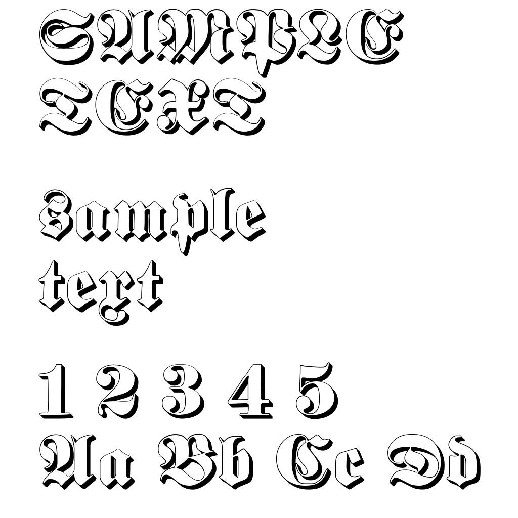Proclamate Embossed Heavy