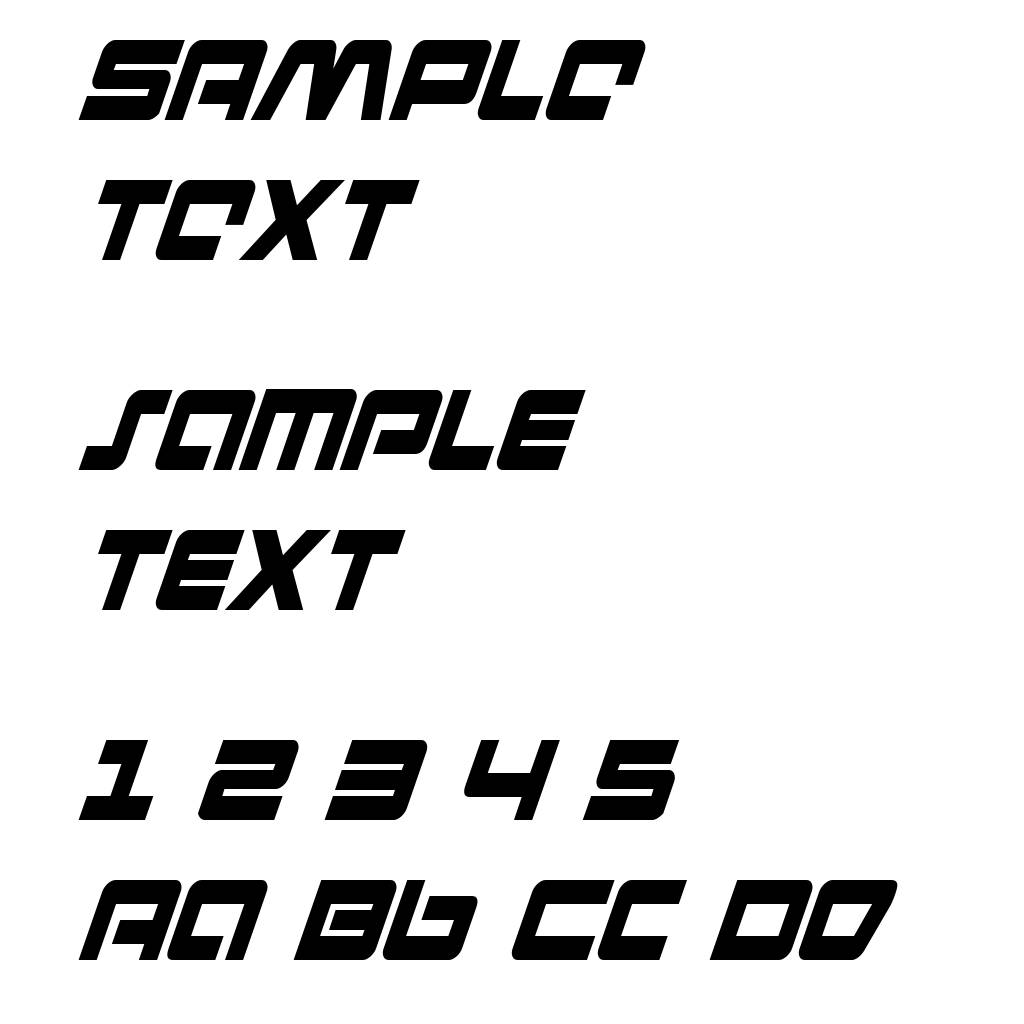 Pulse Rifle Condensed Italic