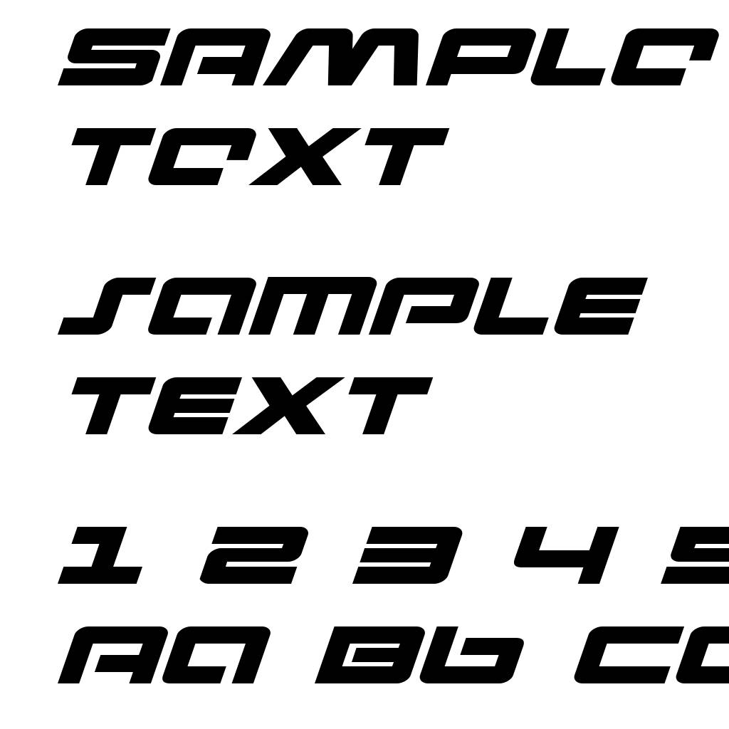 Pulse Rifle Expanded Italic