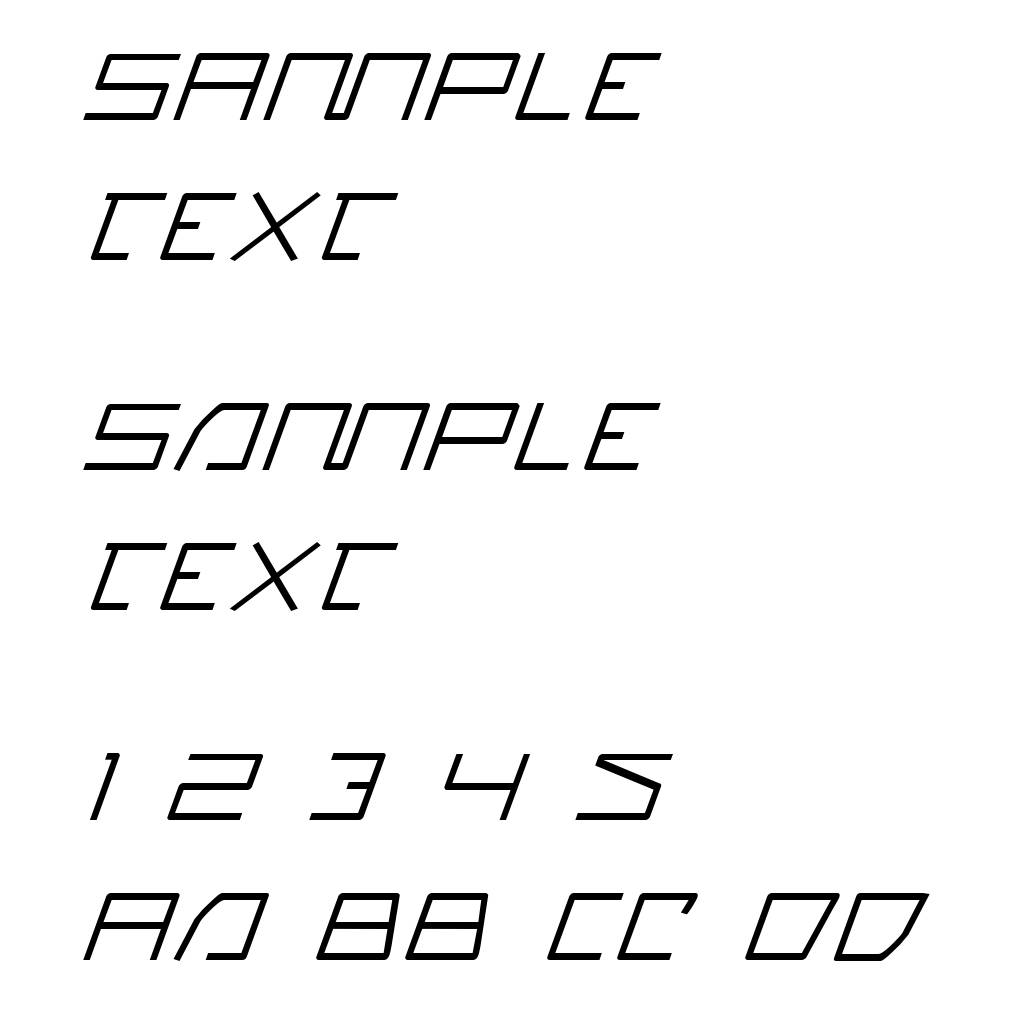 Quasitron Italic