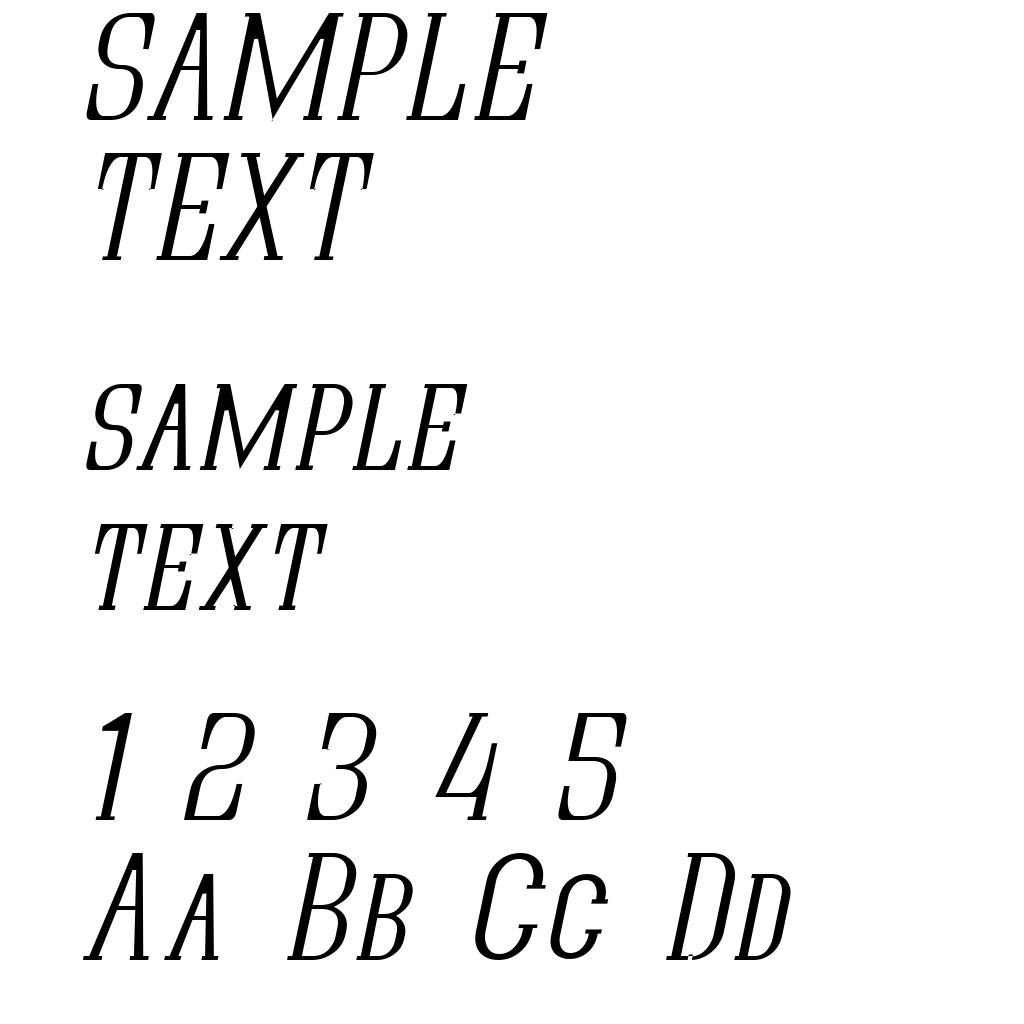 Quastic Kaps Thin Italic