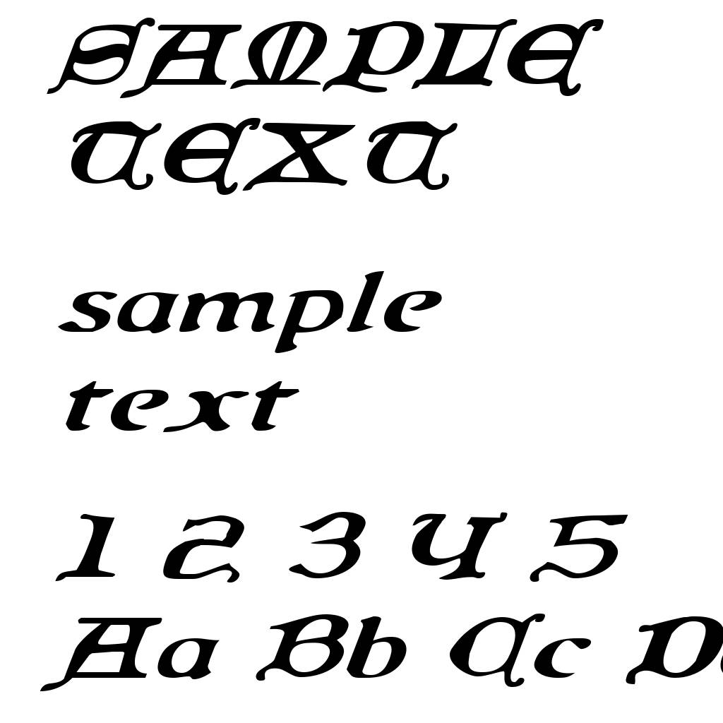 Queen & Country Expanded Italic