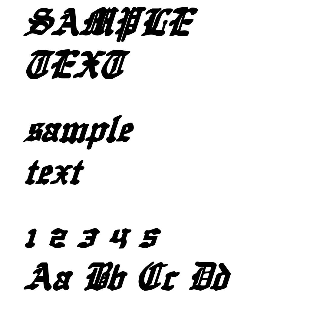 Quest Knight Italic