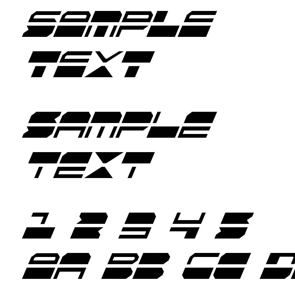 Quickmark Condensed Italic