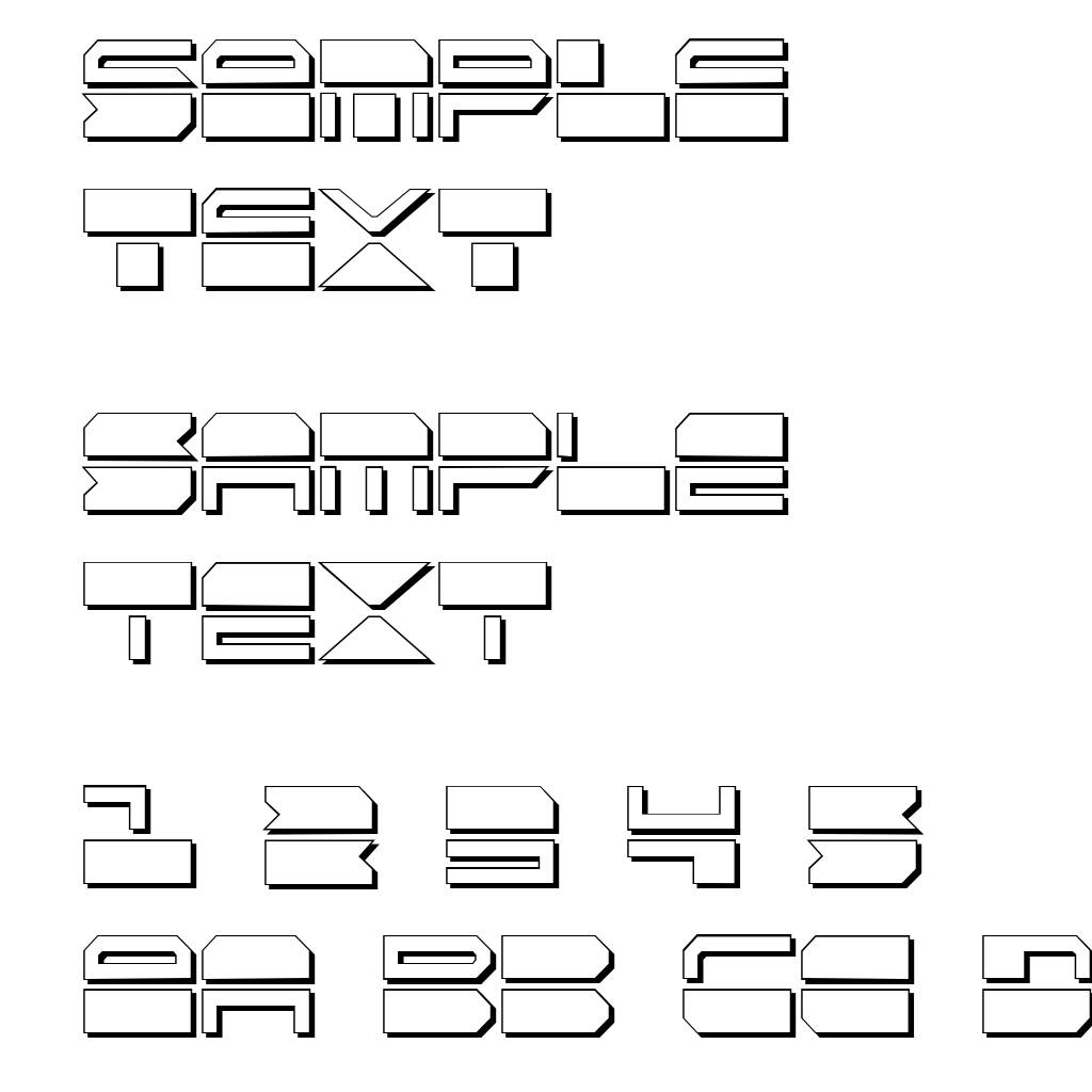 Quickmark Condensed Shadow