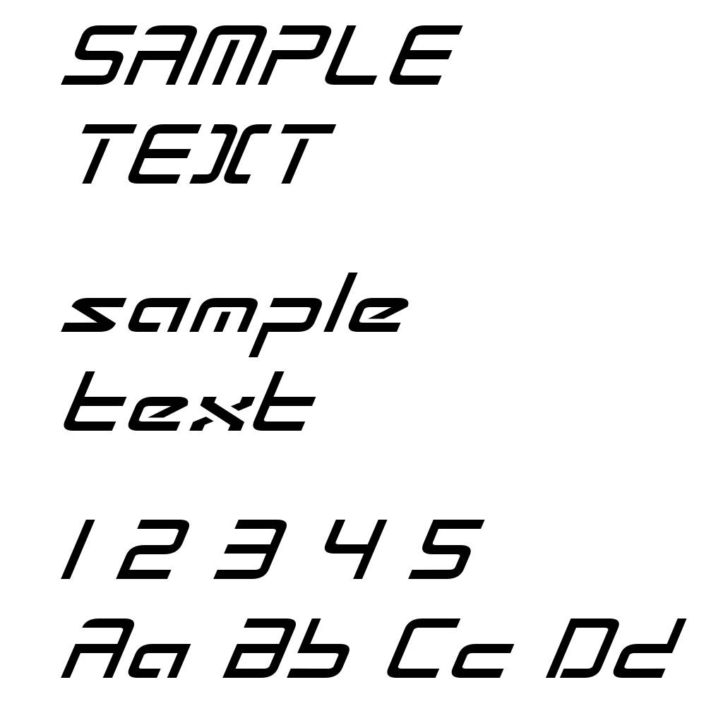 Radio Space Italic