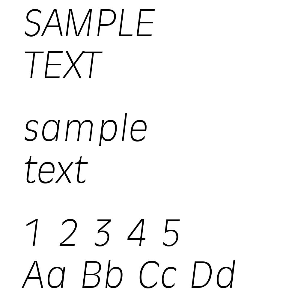 RavennaSerial-Xlight-Italic