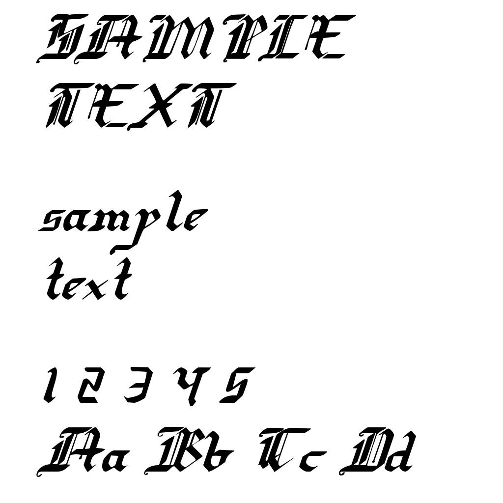 Redcoat Italic