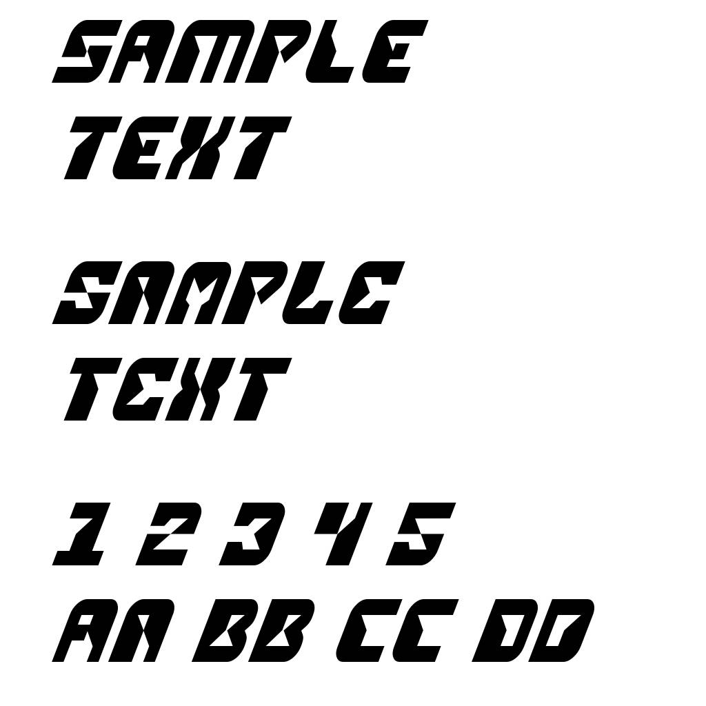 Replicant Condensed Italic
