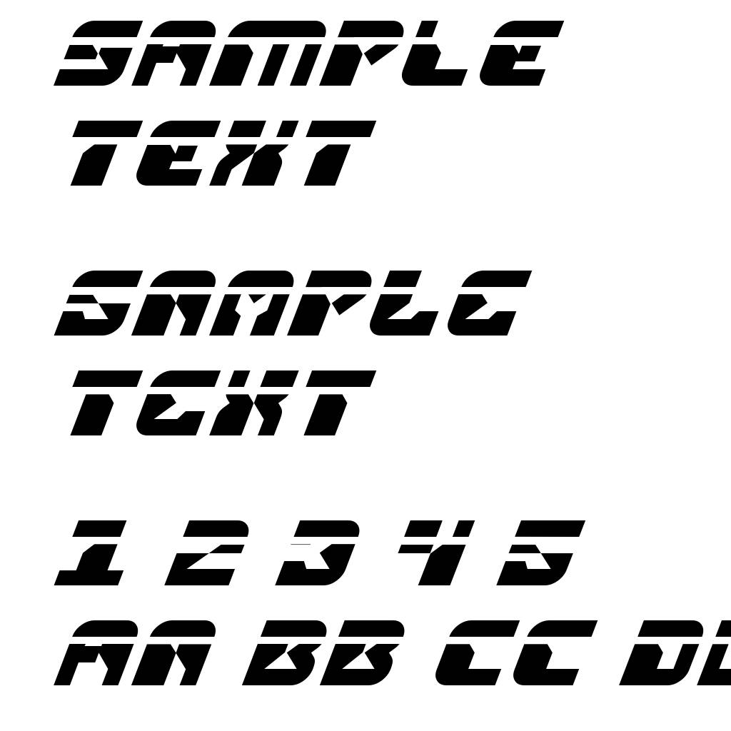 Replicant Laser Italic