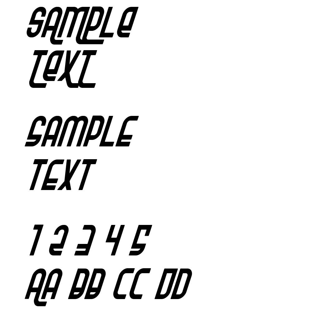 Ro'Ki'Kier Condensed Italic