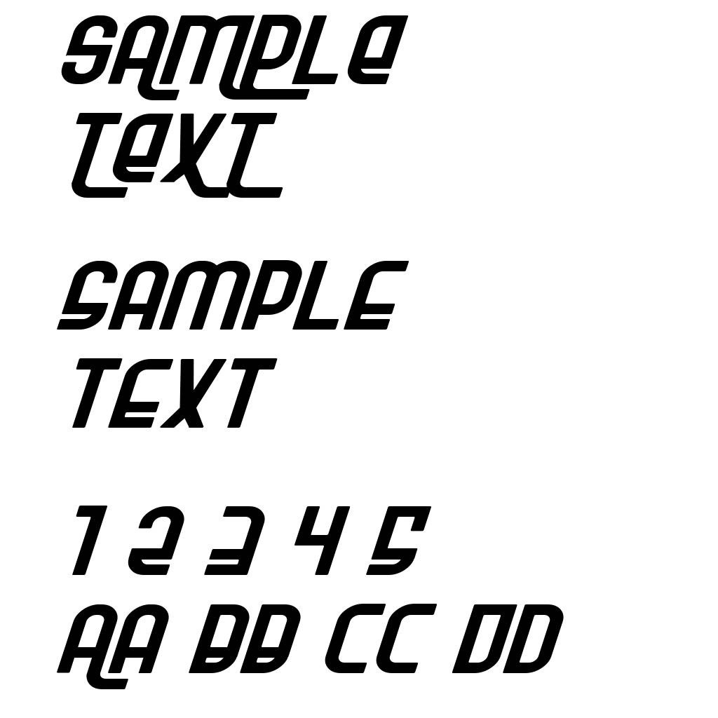 Ro'Ki'Kier Expanded Italic