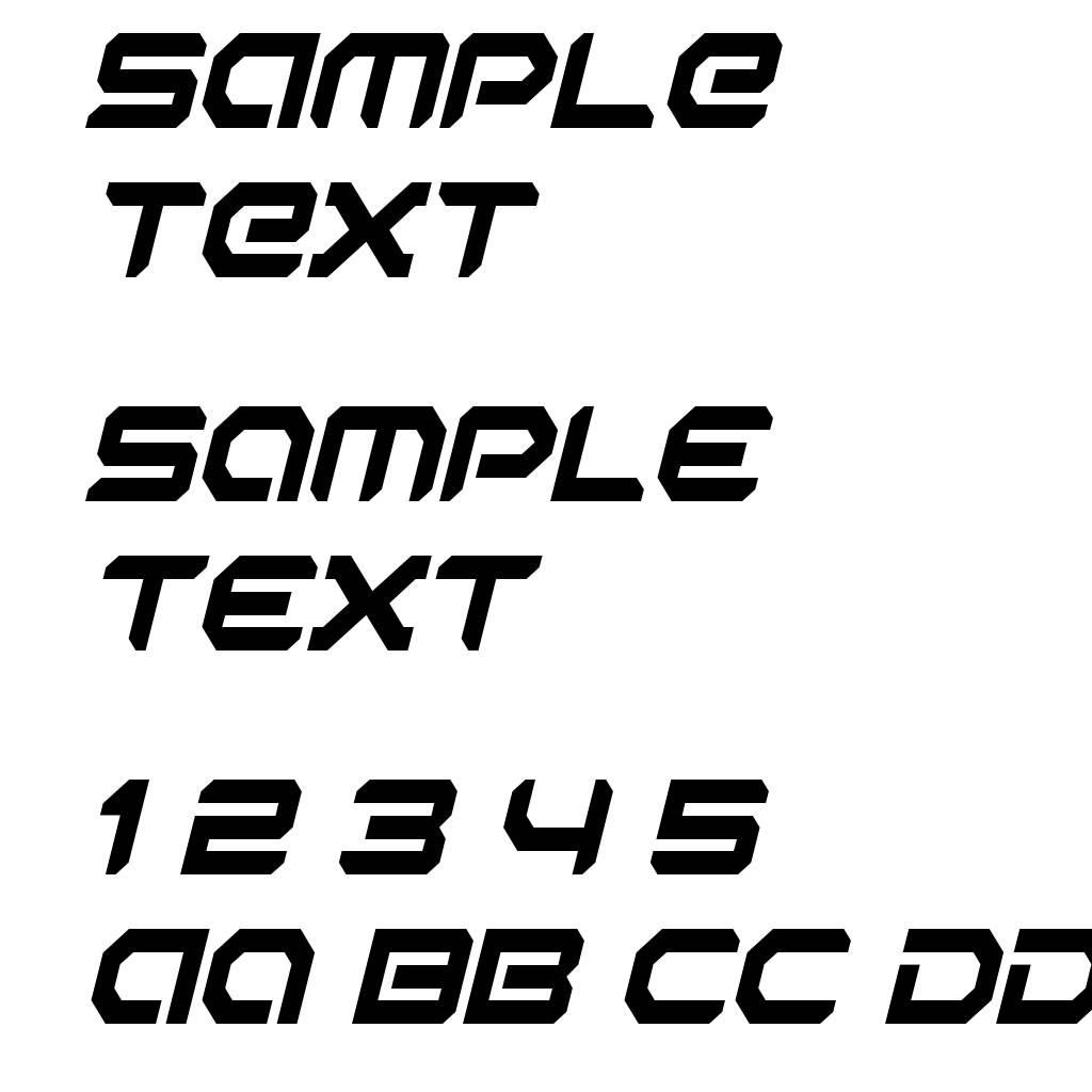 Robotaur Condensed Italic