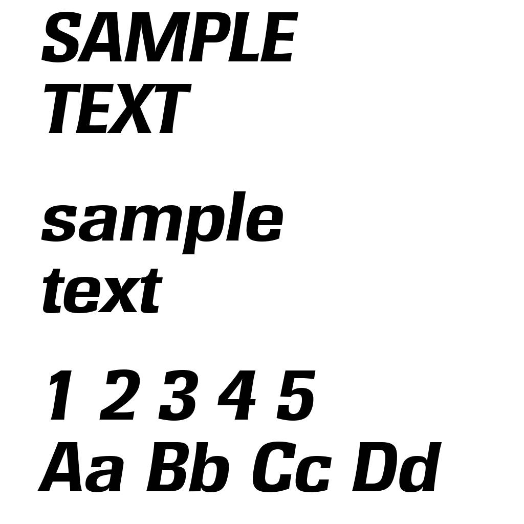 RochesterSerial-Xbold-Italic
