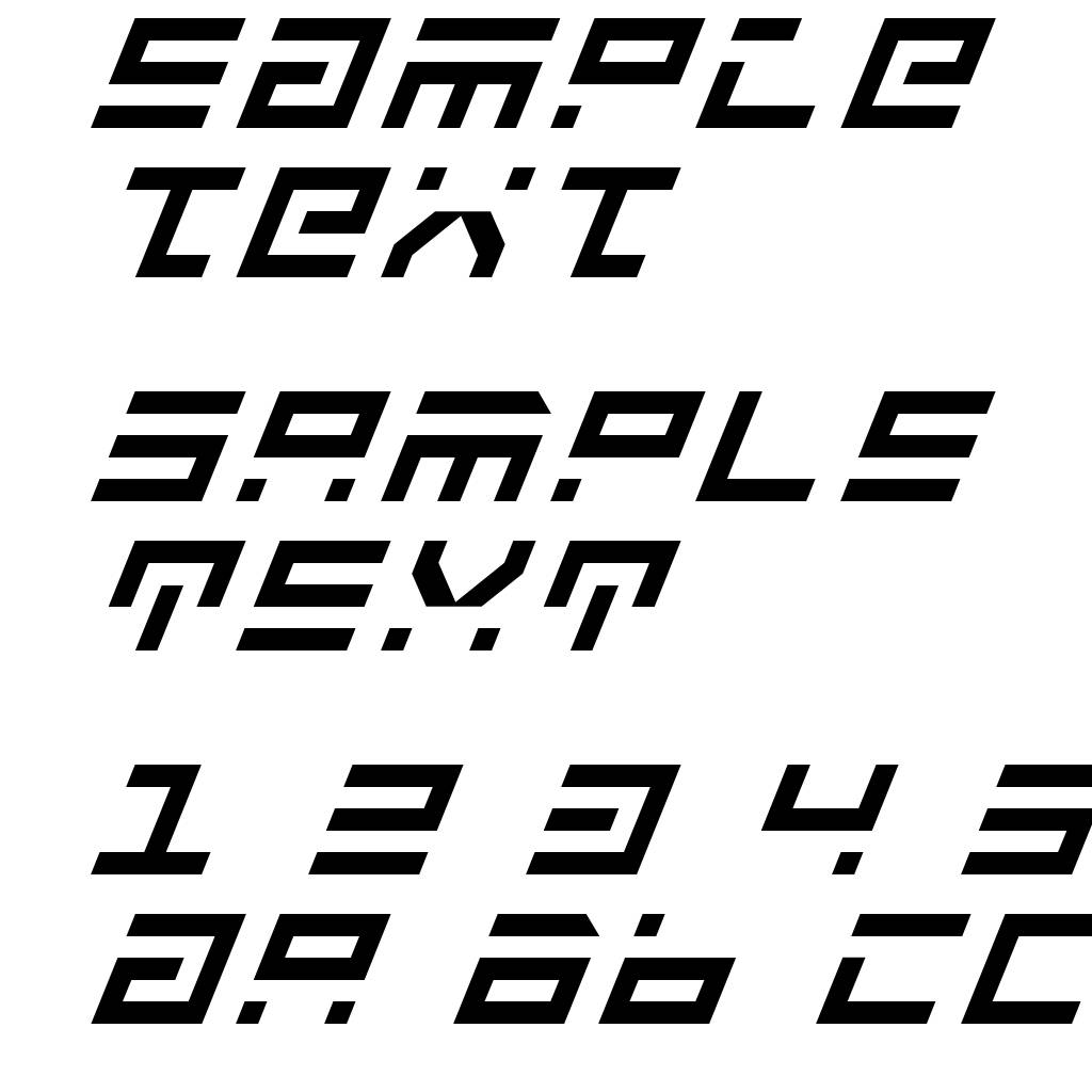 Rocket Type Italic
