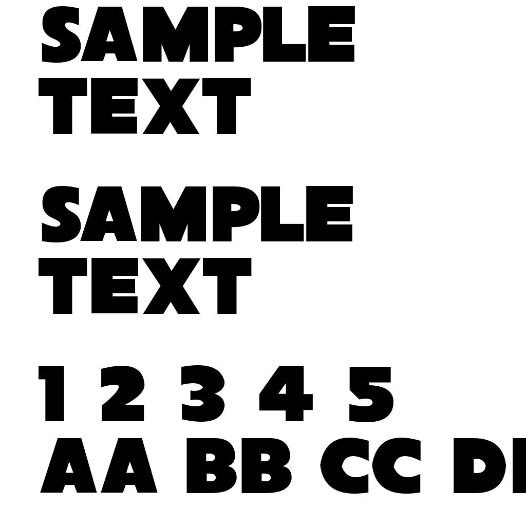 Sans Poster Bold JL