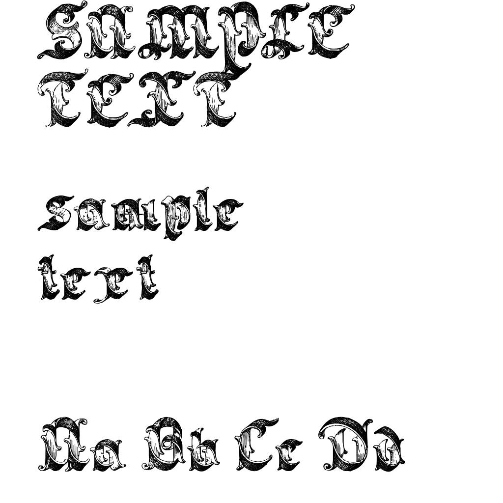 Saraband Lettering