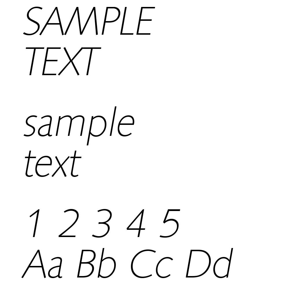 SaxonySerial-Xlight-Italic