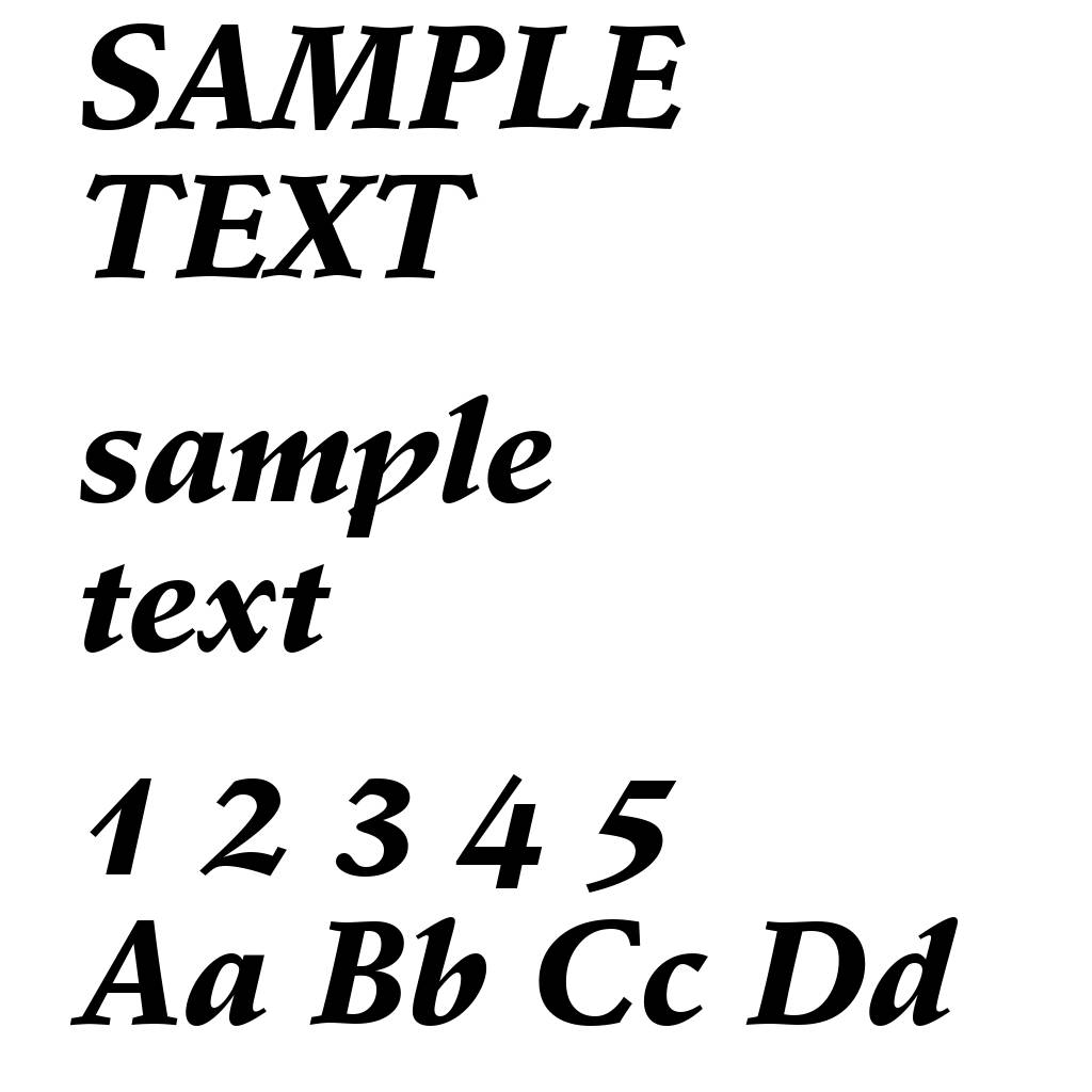 Schneidler Black Italic BT