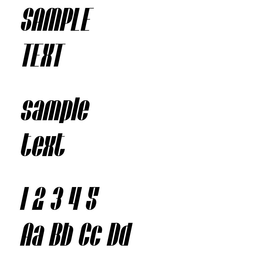 SF Baroquesque Extended Oblique