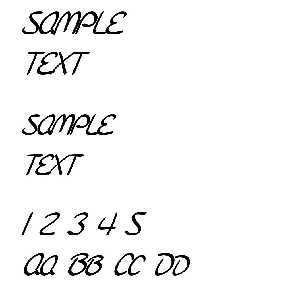 SF Burlington Script SC Bold Italic