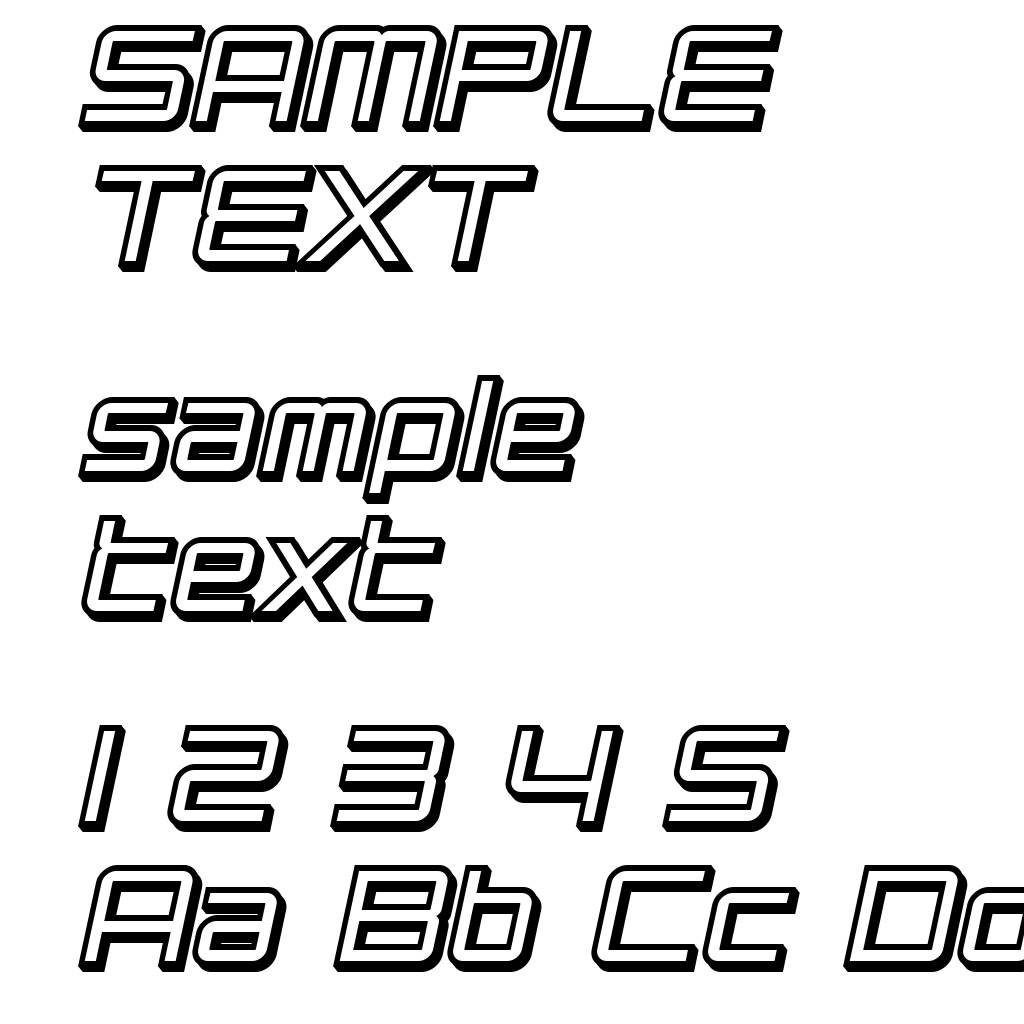 SF Chromium 24 Bold Oblique