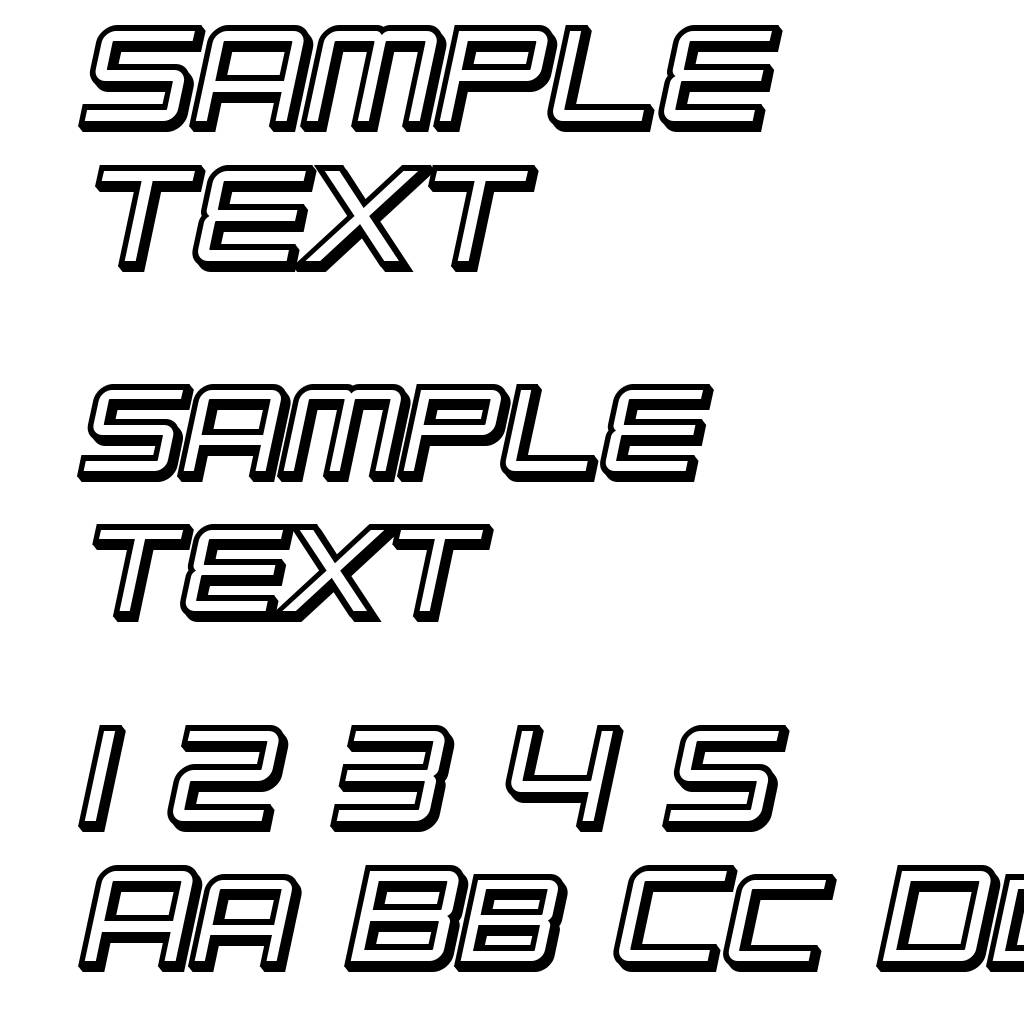 SF Chromium 24 SC Bold Oblique