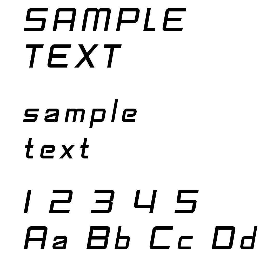 SF Fedora Titles Italic