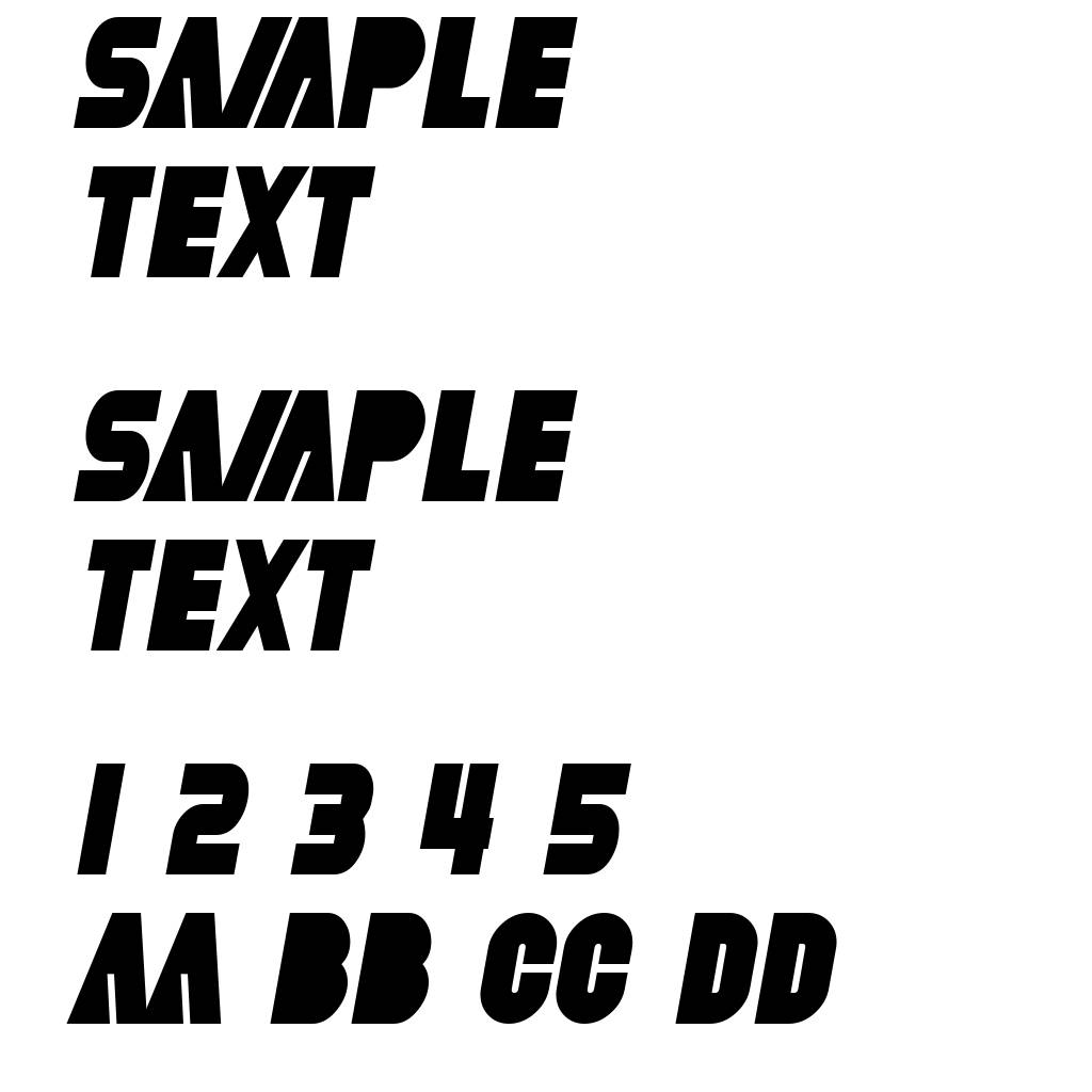 SF Fortune Wheel Condensed Italic