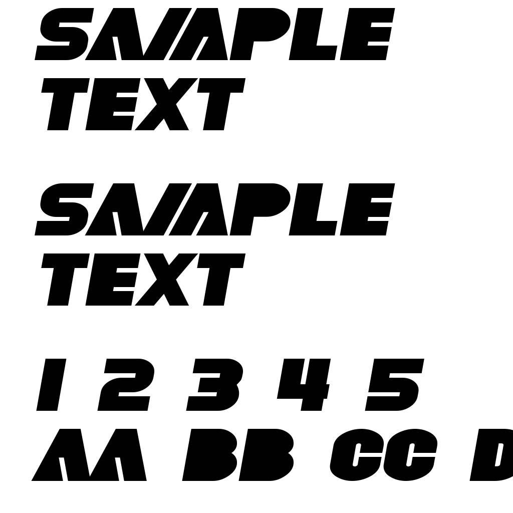 SF Fortune Wheel Extended Italic