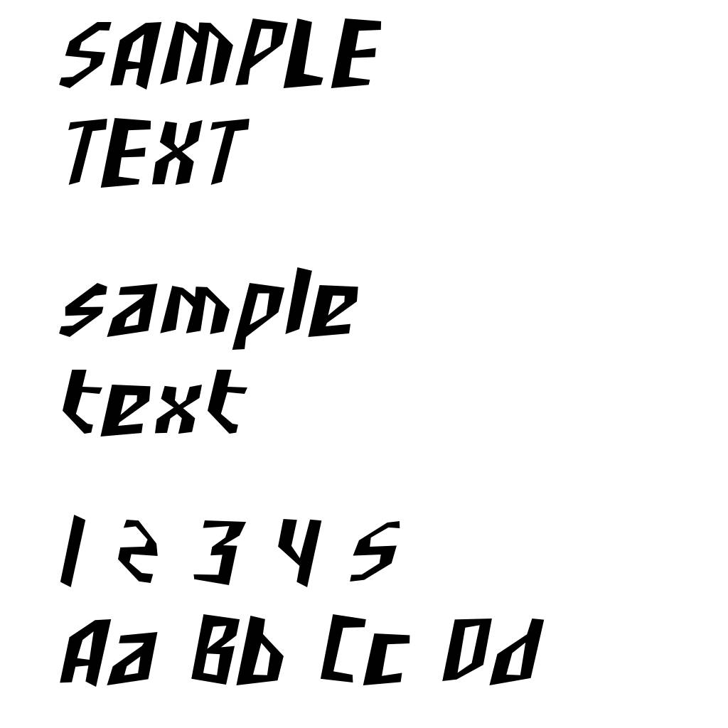SF Junk Culture Condensed Oblique