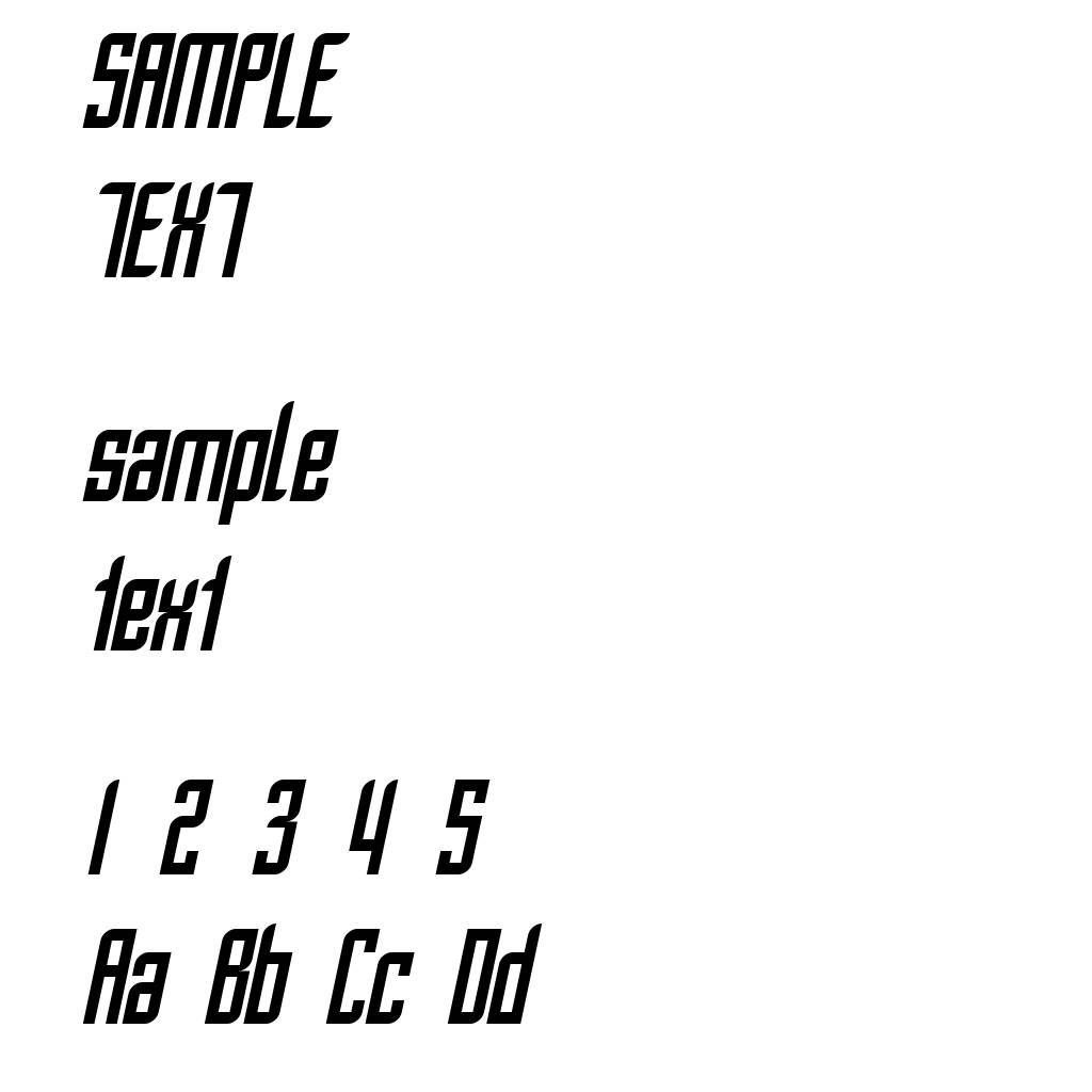SF Piezolectric Condensed Oblique