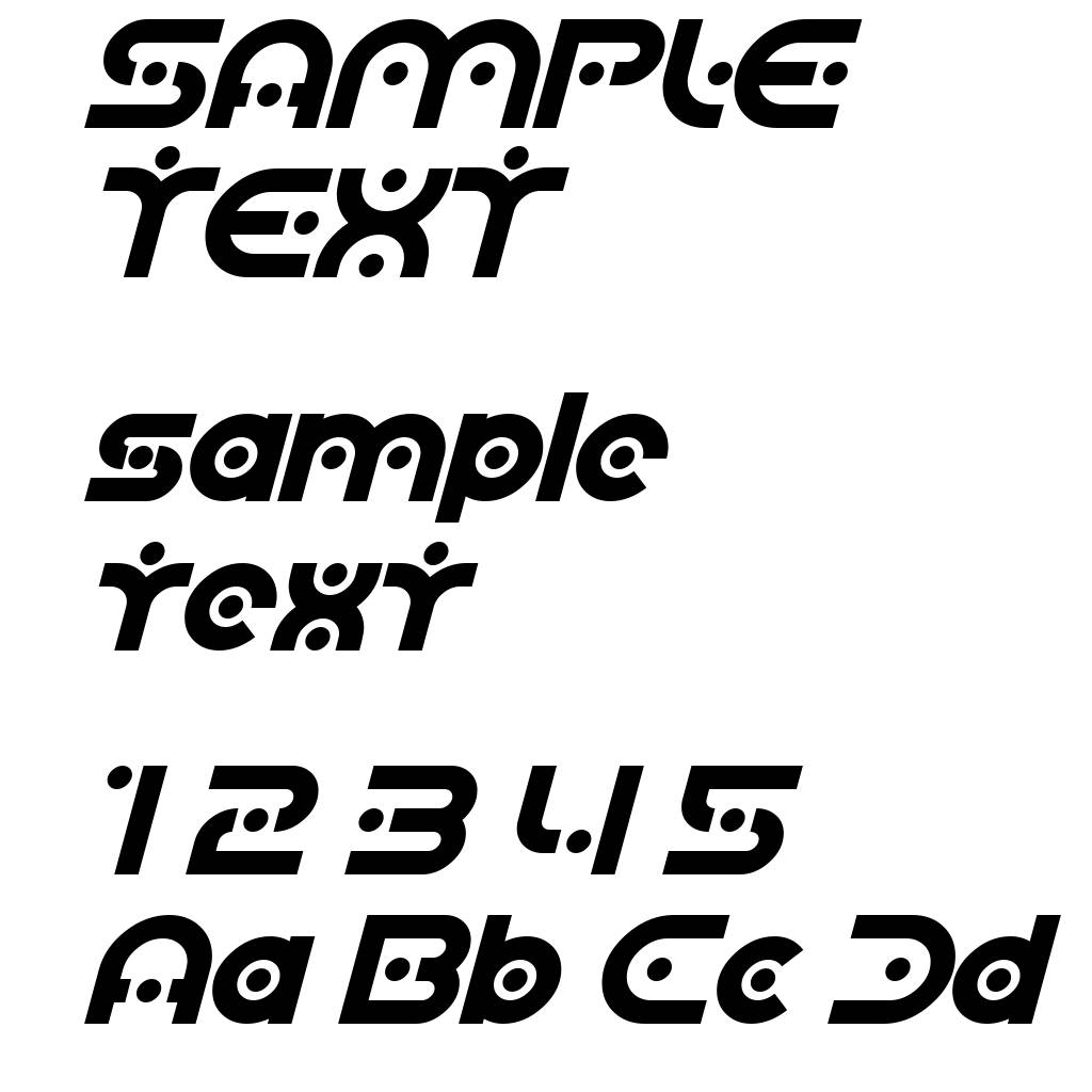 SF Planetary Orbiter Bold Italic