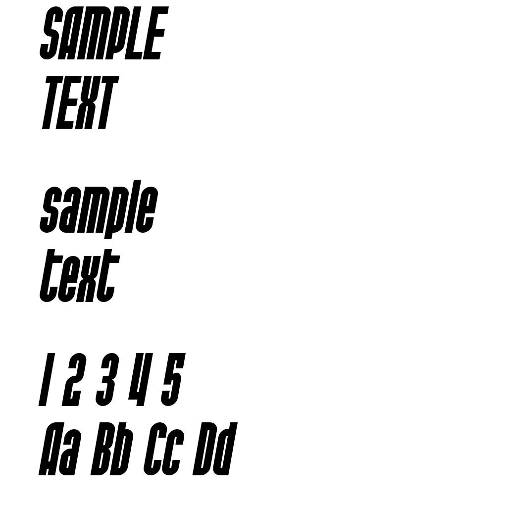 SF Port McKenzie Bold Italic